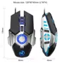 Mecânico Definir o Jogo Mouse USB com fio 6400Dpi ajustável para pc