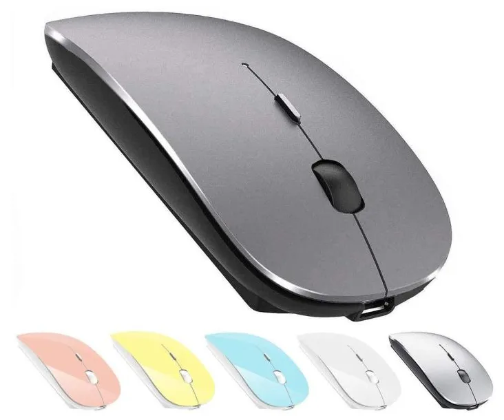 Mouse bluetooth recarregável wireless mouse para MacBook Pro, Bluetooth Wireless Mouse para Laptop PC Computer ()