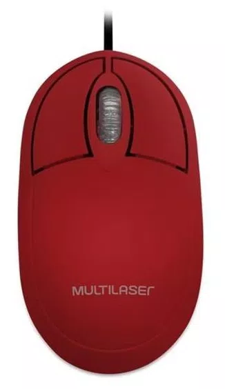 Mouse Classic Box Multilaser Optico Full  Usb - Mo303