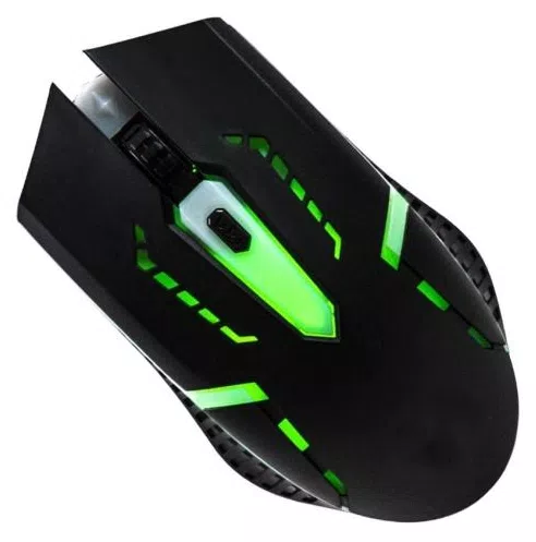 Mouse Gamer Barato com LED Mause Para Notebook E Computador  cabo USB leitor óptico