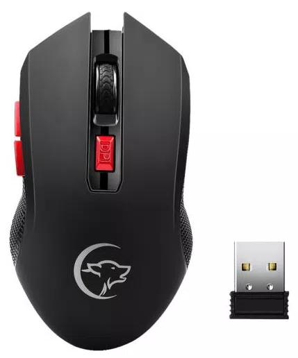 Ratos G817 2.4GHz Wireless Mouse Gamer novo jogo sem fio com USB Receiver Mause para pc Gaming Laptops