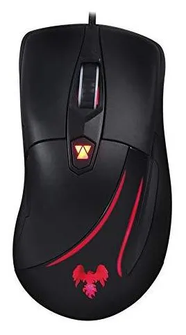 Mouse Usb 6 Botões 5000dpi Hawkon Vesper Gamer Fps Moba Rpg