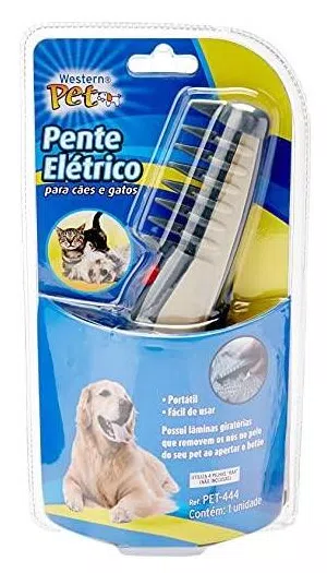 Pente Eletrico Para Caes e Gato Western Pet para Cães