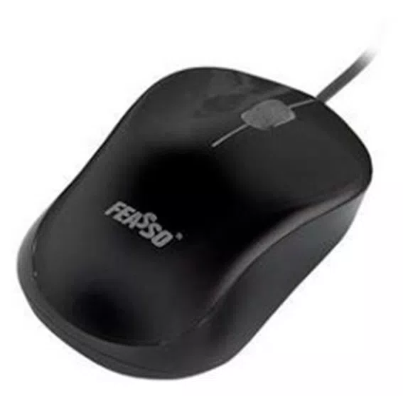 Mouse Óptico PS/2 1000dpi 3 Botões Hd Duo cor 