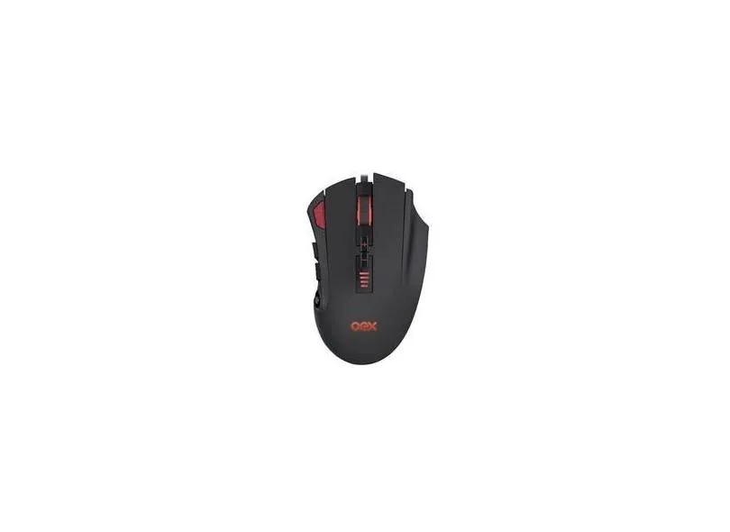 Mouse Gamer OEX Strike MS315 12 Botões Macro 10.000 DPI