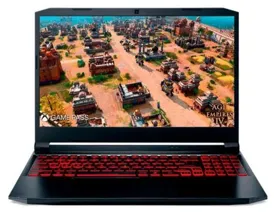 Notebook Gamer Acer Aspire Nitro 5 AN515-57-52ZQ Intel Core i5 11400H 15,6" 8GB SSD 512 GB Linux GeForce GTX 1650