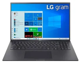 Notebook LG Gram 16Z90P-G.BH71P1 Intel Core i7 1165G7 16" 16GB SSD 256 GB Windows 10