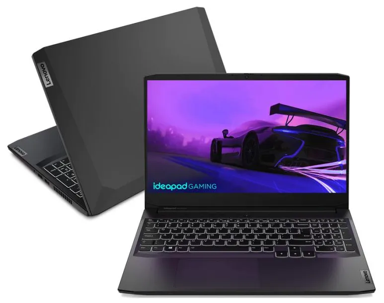 Notebook Gamer Lenovo IdeaPad 3i 82MG0008BR Intel Core i5 11300H 15,6" 8GB SSD 512 GB Windows 11 GeForce RTX 3050