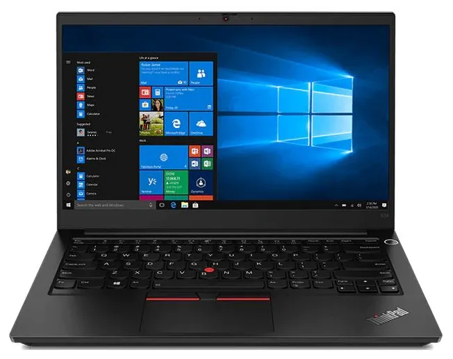 Notebook Lenovo ThinkPad E14 20T70004BR AMD Ryzen 5 4500U 14" 8GB SSD 256 GB Windows 10 Leitor Biométrico