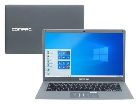 Notebook Compaq Presario CQ-27 Intel Core i3 14" 4GB SSD 120 GB Windows 10 Touchpad Numérico