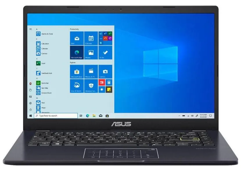 Notebook Asus E410Ma-202 Intel Celeron N4020 14" 4GB eMMC 128 GB Windows 10