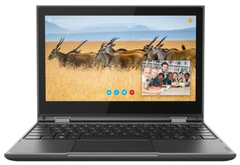 Netbook Lenovo 300e 81M900CAUS Intel Celeron N4120 11,6" 4GB eMMC 64 GB Windows 10 Touchscreen