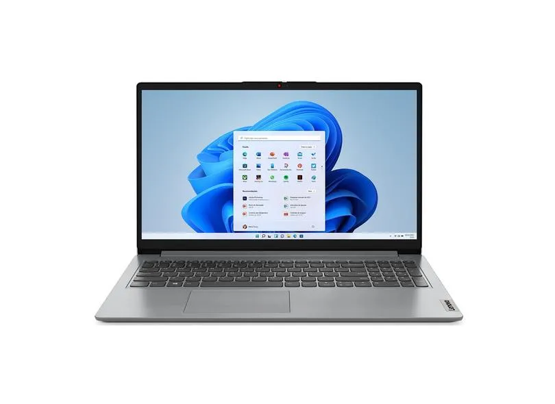 Notebook Lenovo IdeaPad 1i Intel Celeron N4020 4GB de RAM SSD 128 GB 15,6" Windows 11 82VX0000BR