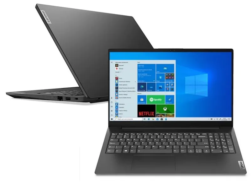 Notebook Lenovo V15 82ME0004BR Intel Core i7 1165G7 15,6" 8GB SSD 256 GB Windows 10 GeForce MX350