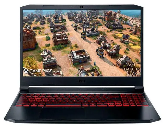 Notebook Gamer Acer Aspire Nitro 5 AN515-57-77JR Intel Core i7 11800H 15,6" 8GB SSD 1 TB Windows 11 GeForce GTX 1650