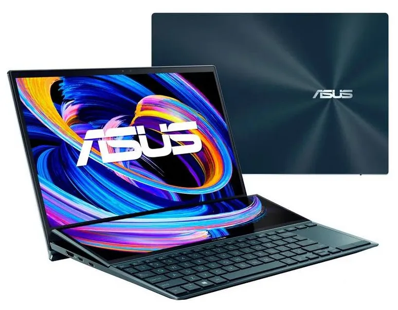 Notebook Asus Zenbook Duo UX482EAR-HY438W Intel Core i7 1195G7 14" 16GB SSD 512 GB Windows 11 Touchscreen