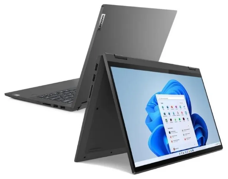 Notebook Lenovo IdeaPad Flex 5i 82LT0006BR Intel Core i7 1165G7 14" 8GB SSD 256 GB Windows 11 Touchscreen