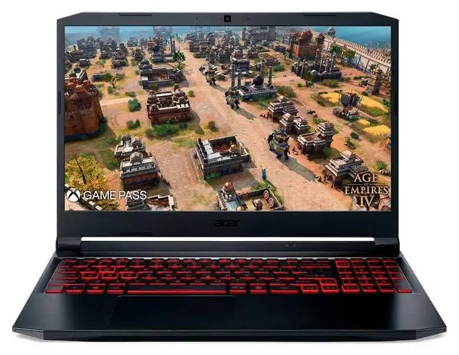 Notebook Gamer Acer Nitro 5 AN517-54-56Q0 Intel Core i5 11400H 17,3" 8GB HD 1 TB SSD 256 GB Windows 11 GeForce GTX 1650