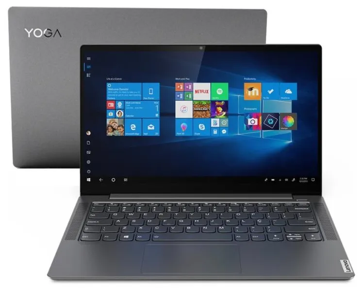 Notebook Lenovo Yoga S740 81RM0004BR Intel Core i7 1065G7 14" 8GB SSD 256 GB Windows 10 GeForce MX250