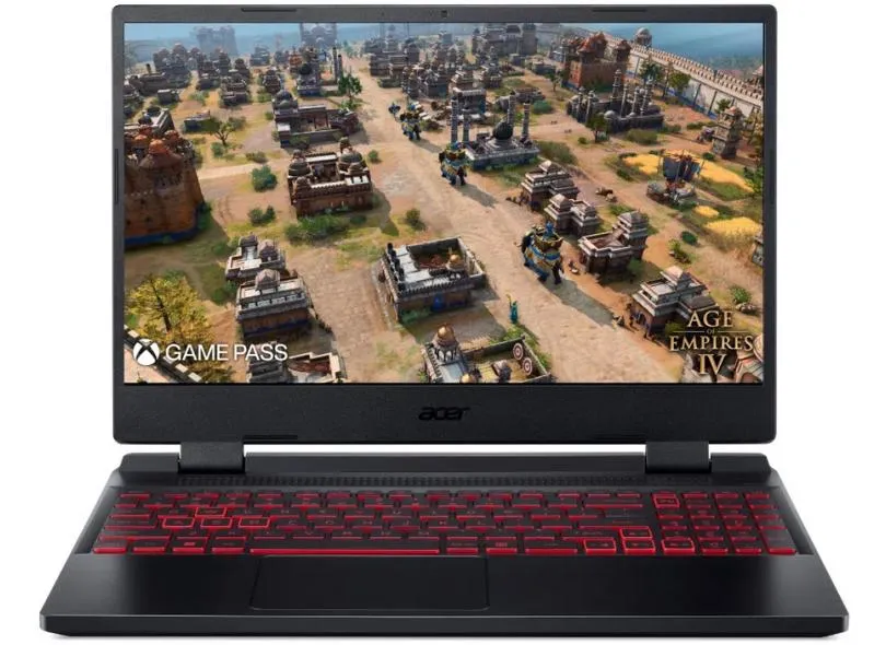 Notebook Gamer Acer Aspire Nitro 5 AN515-47-R1N8 AMD Ryzen 5 7535HS 15,6" 8GB SSD 512 GB Windows 11 GeForce RTX 3050