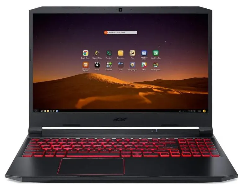 Notebook Gamer Acer Aspire Nitro 5 AN515-44-R11B AMD Ryzen 7 4800H 15,6" 8GB SSD 512 GB Linux GeForce GTX 1650