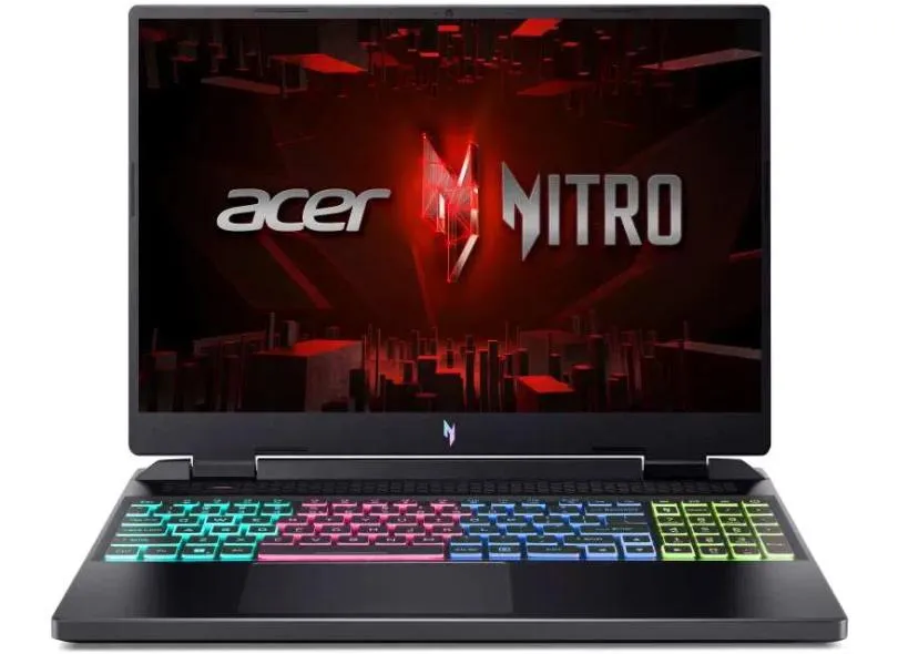 Notebook Gamer Asus Aspire Nitro 5 AN16-51-71WR Intel Core i7 13700H 16" 16GB SSD 512 GB Windows 11 GeForce RTX 4050