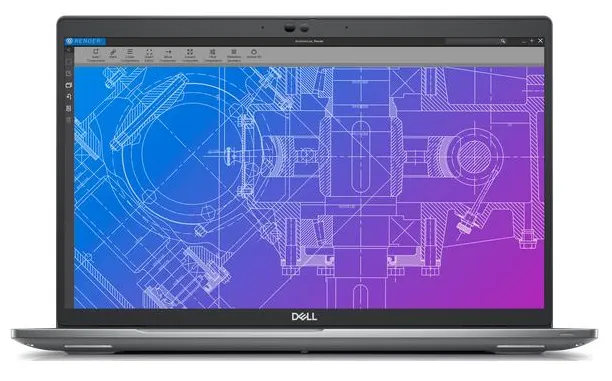 Notebook Dell Precision 3570 Intel Core i7 1255U 15,6" 16GB SSD 512 GB Windows 11 NVIDIA T550