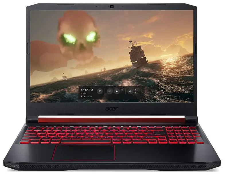 Notebook Gamer Acer Nitro 5 AN515-54-5812 Intel Core i5 9300H 15,6" 8GB SSD 256 GB Windows 10 GeForce GTX 1650