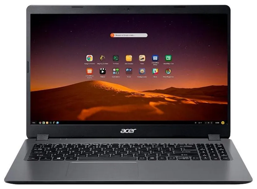 Notebook Acer Aspire 3 A315-56-569F Intel Core i5 1035G1 15,6" 4GB SSD 256 GB Linux