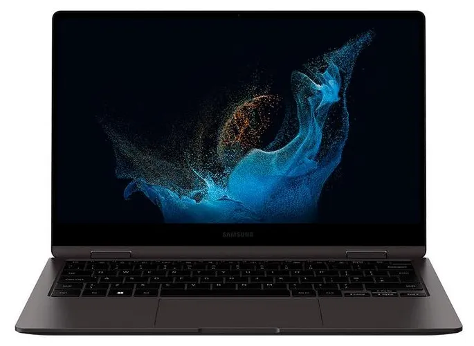 Notebook Samsung Galaxy Book2 360 NP730QED-KF2BR Intel Core i5 1235U 13,3" 16GB SSD 512 GB Windows 11 Touchscreen Leitor Biométrico