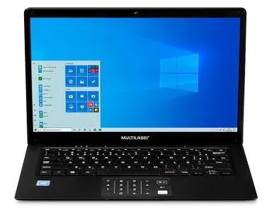 Notebook Multilaser Legacy Book PC312 Intel Pentium N3700 14" 4GB HD 64 GB Windows 10 Touchpad Numérico