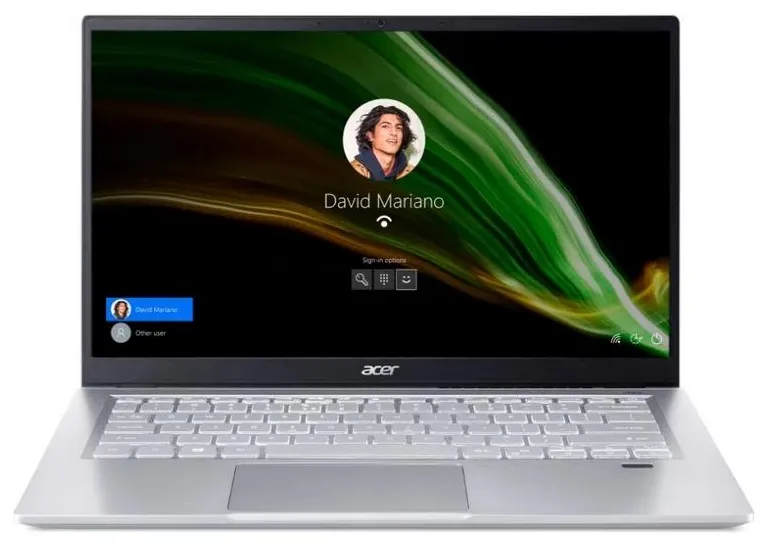 Notebook Acer Swift 3 SF314-511-56SW Intel Core i5 1135G7 14" 8GB SSD 512 GB Windows 10 Leitor Biométrico