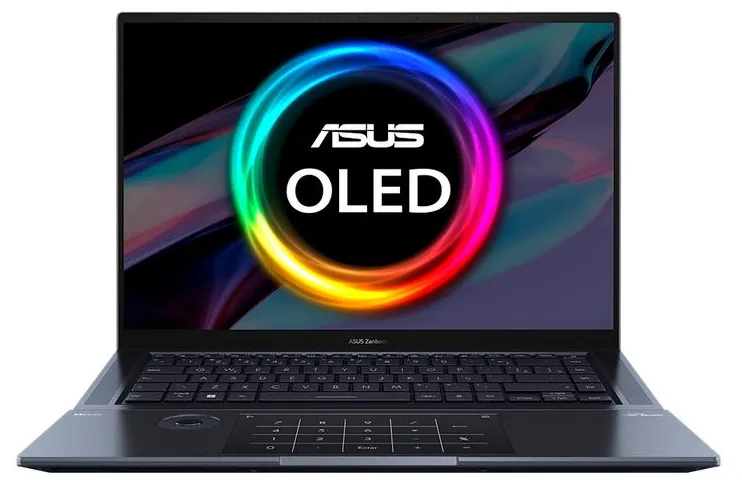 Notebook Asus Zenbook Pro 16X Intel Core i7 12700H 16" 32GB SSD 1 TB Windows 11 GeForce RTX 3060 Leitor Biométrico Touchpad Numérico Touchscreen