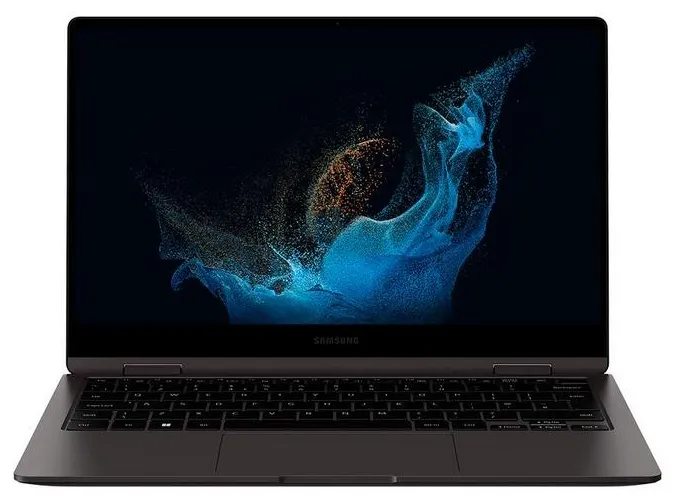 Notebook Samsung Galaxy Book2 360 NP730QED-KS2BR Intel Core i7 1255U 13,3" 16GB SSD 512 GB Windows 11 Touchscreen Leitor Biométrico