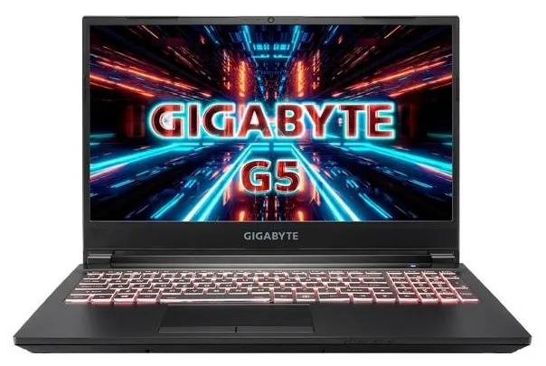 Notebook Gamer Gigabyte G5 KC-5BR2130SH Intel Core i5 10500H 15,6" 16GB SSD 512 GB Windows 10 GeForce RTX 3060 Max-P