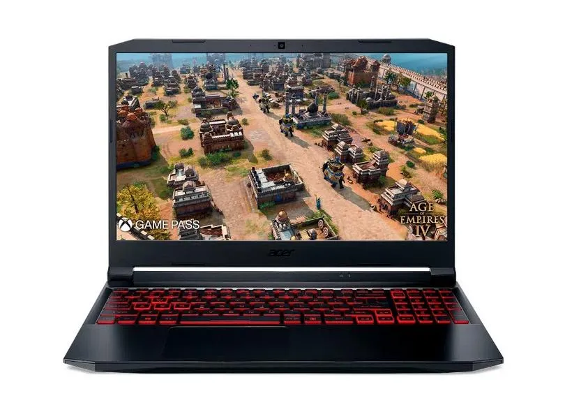 Notebook Gamer Acer Aspire Nitro 5 AN517-54 Intel Core i5 11400H 17,3" 8GB SSD 512 GB Windows 11 GeForce RTX 3050