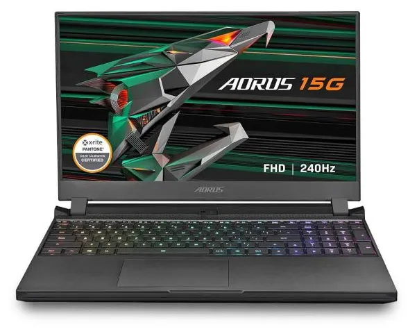 Notebook Gamer Gigabyte Aorus 15 Intel Core i7 11800H 15" 16GB SSD 512 GB Windows 10 GeForce RTX 3060