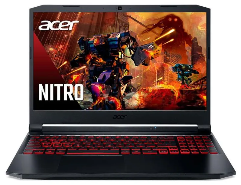 Notebook Gamer Acer Aspire Nitro 5 AN515-57-740K Intel Core i7 11800H 15,6" 8GB SSD 512 GB Windows 11 GeForce GTX 1650