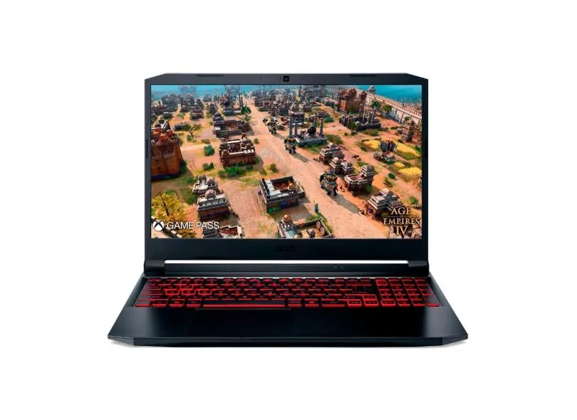 Notebook Gamer Acer Nitro 5 AN515-45-R4S3 AMD Ryzen 7 5800H 15,6" 8GB SSD 1 TB Windows 11 GeForce GTX 1650