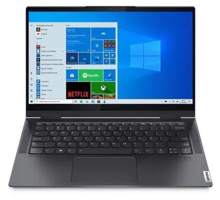 Notebook Lenovo Yoga 7i 82LW0002BR Intel Core i7 1165G7 14" 8GB SSD 512 GB Windows 11 Touchscreen