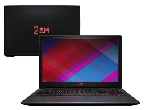 Notebook Gamer 2AM E550 CI58256GBW10 Intel Core i5 9400 15,6" 8GB SSD 256 GB Windows 10 GeForce GTX 1050