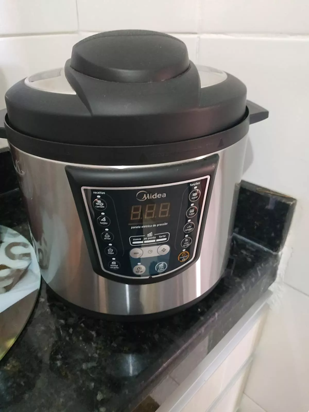 Panela de Pressão Elétrica Midea - Multicooker Exclusive - 6L - Outlet -  Faz a Boa!