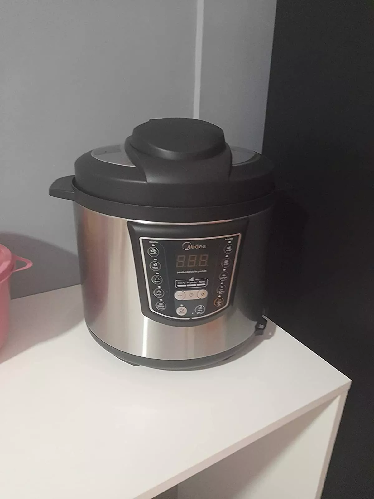 Avaliação de Panela de Pressão Elétrica Midea Inox 6L PPA72