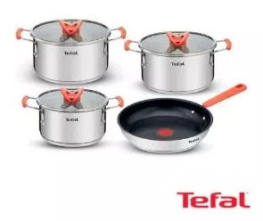 Conjunto de Panelas Aço Inox 4 peça(s) Tefal Opti's pace 2100123467