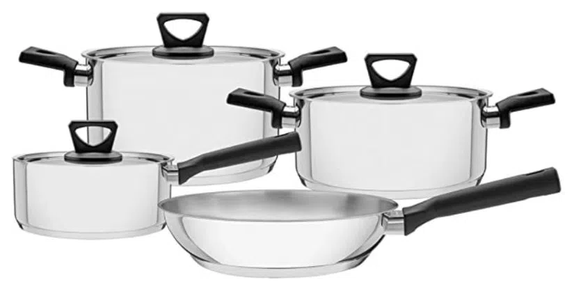 Conjunto de Panelas Aço Inox 4 peça(s) Tramontina Brava 65180510