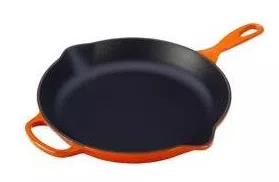 Skillet Redonda com Alça Signature 23 cm Laranja Le Creuset