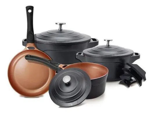 Conjunto de Panelas 4 Peças Premier BLACK LE Cook LC1849