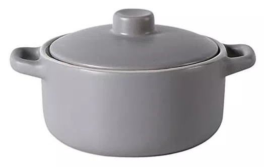 Cabilock Guisado Pote de Cerâmica Com Tampa de Cerâmica Caçarola Panela De Barro Panela de Sopa Vapor Casa Fumegante Tigela Tigela Copo para Cozinha de Casa Creme de Ervas Medicinais