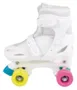 Patins  Modelo Colors Regulavel do 34 Ao 37 com Rodas Coloridas