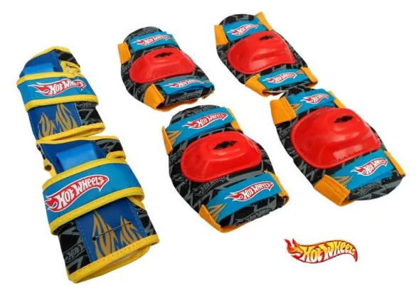 Kit de Proteção Hot Wheels para Bike Skate Patins